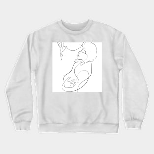 Bound by love, drawn together Crewneck Sweatshirt